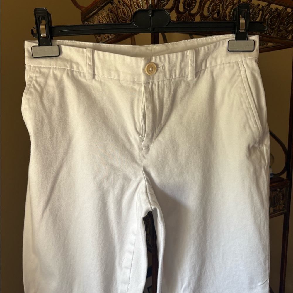 RALPH LAUREN white capri pants - Picture 7 of 8